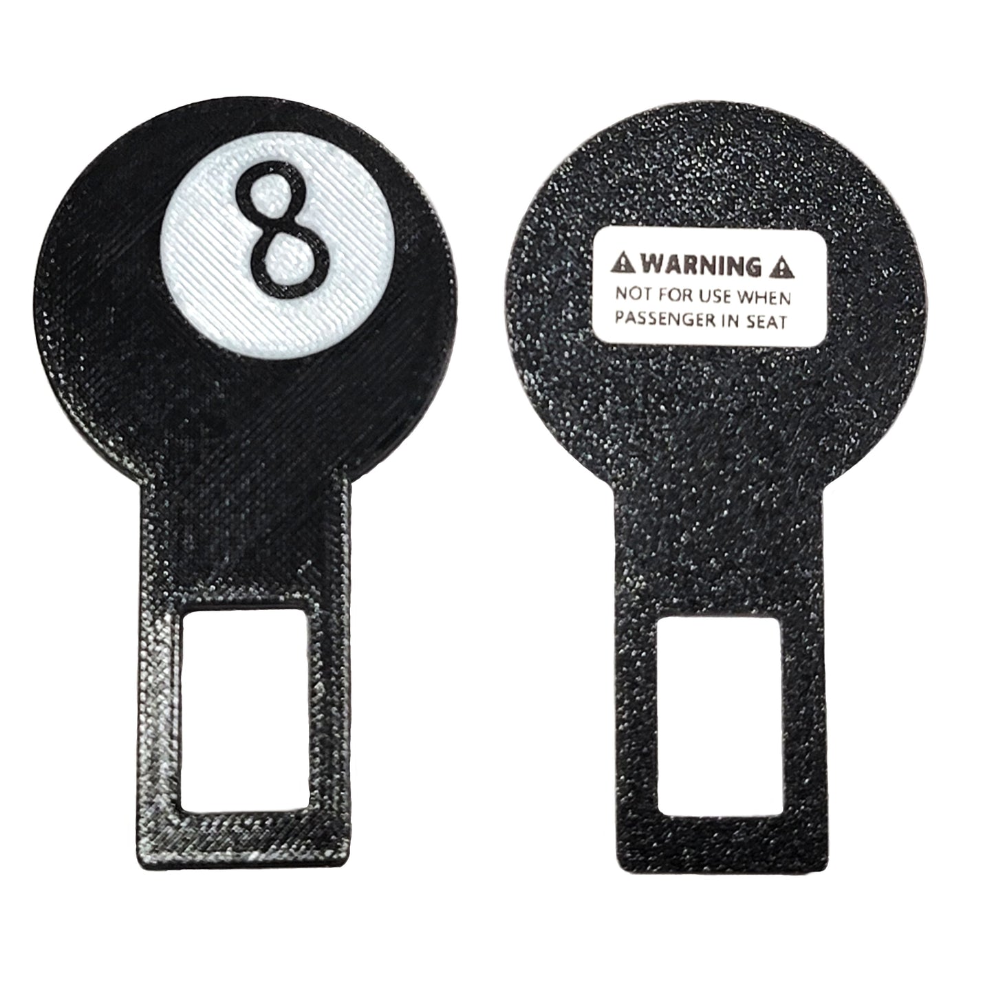 8 Ball Seatbelt Silencer Universal Fit- 2 Pack
