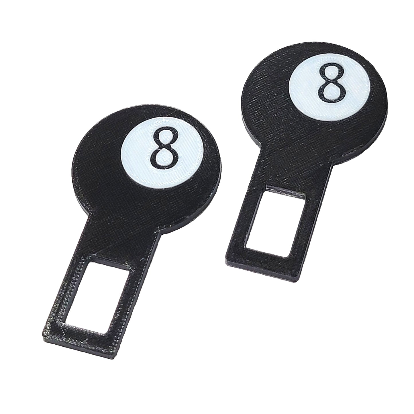 8 Ball Seatbelt Silencer Universal Fit- 2 Pack
