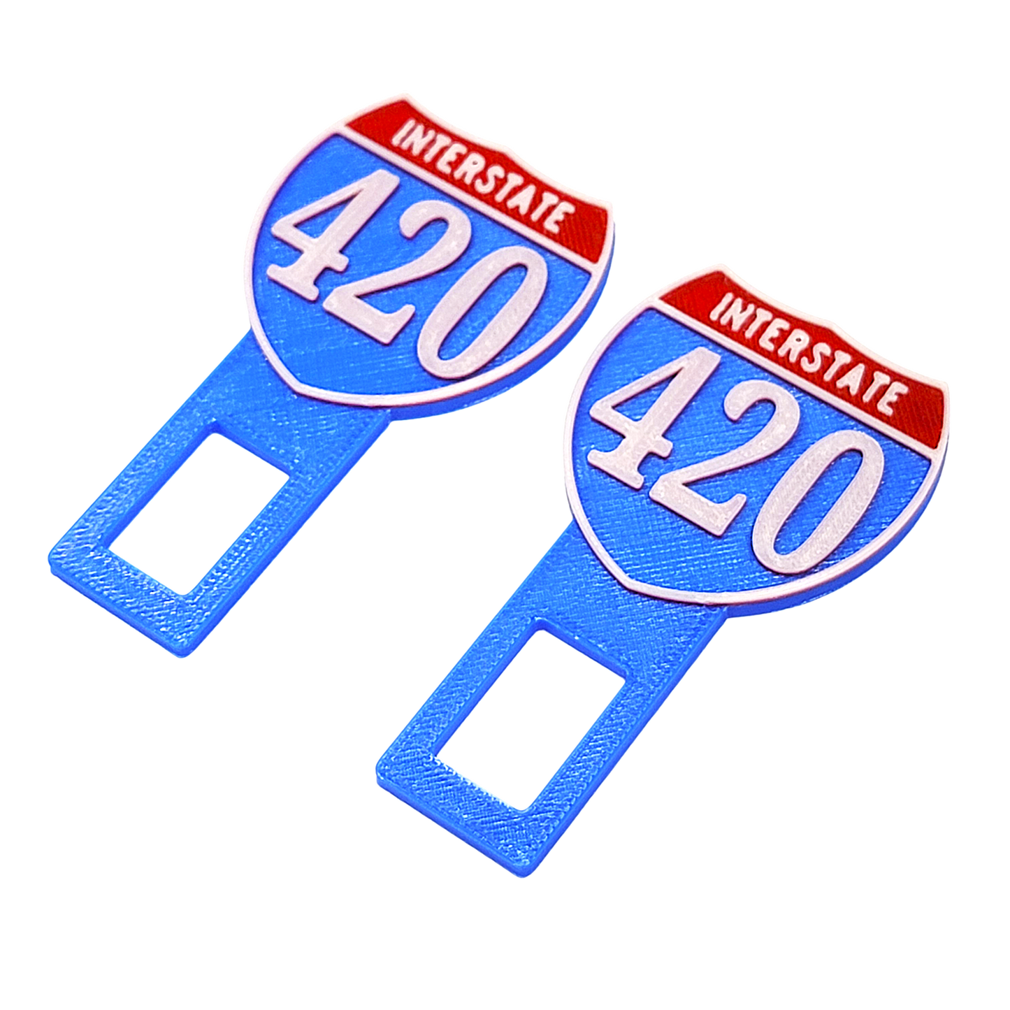 Interstate 420 Seatbelt Silencer Universal Fit- 2 Pack