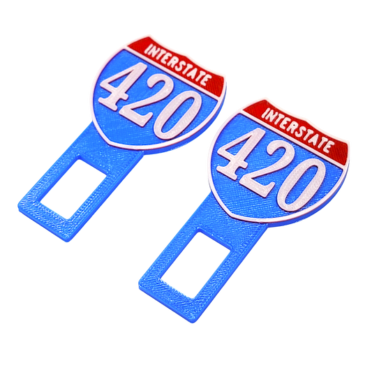 Interstate 420 Seatbelt Silencer Universal Fit- 2 Pack