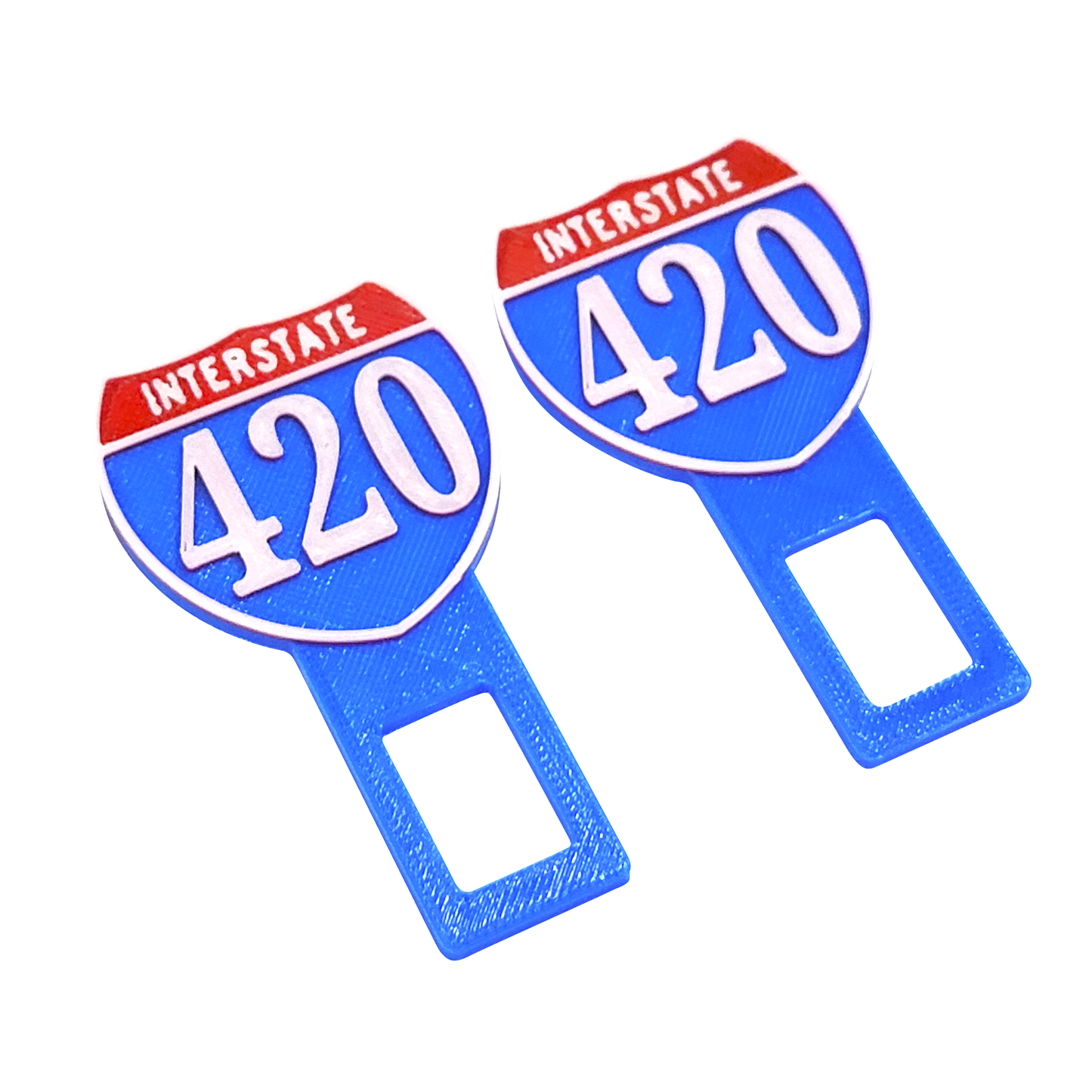 Interstate 420 Seatbelt Silencer Universal Fit- 2 Pack