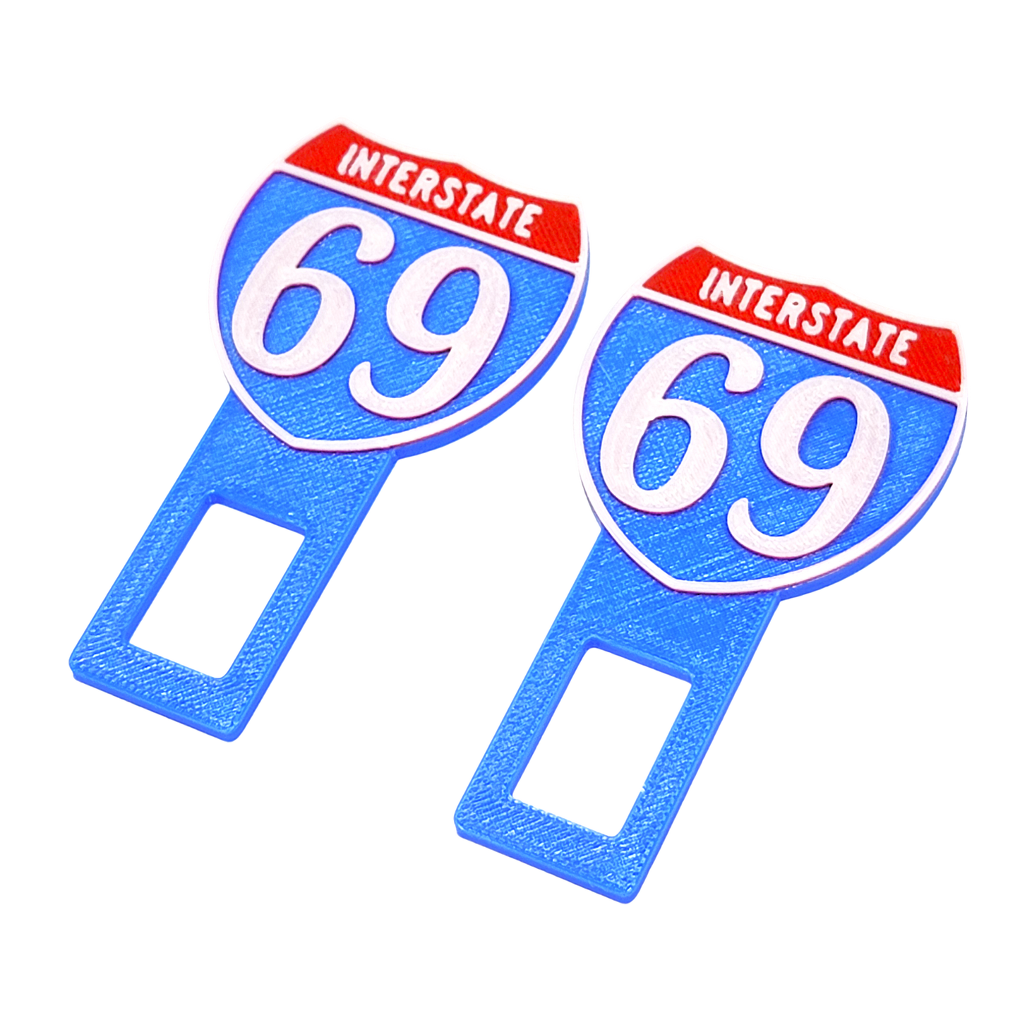 Interstate 69 Seatbelt Silencer Universal Fit- 2 Pack