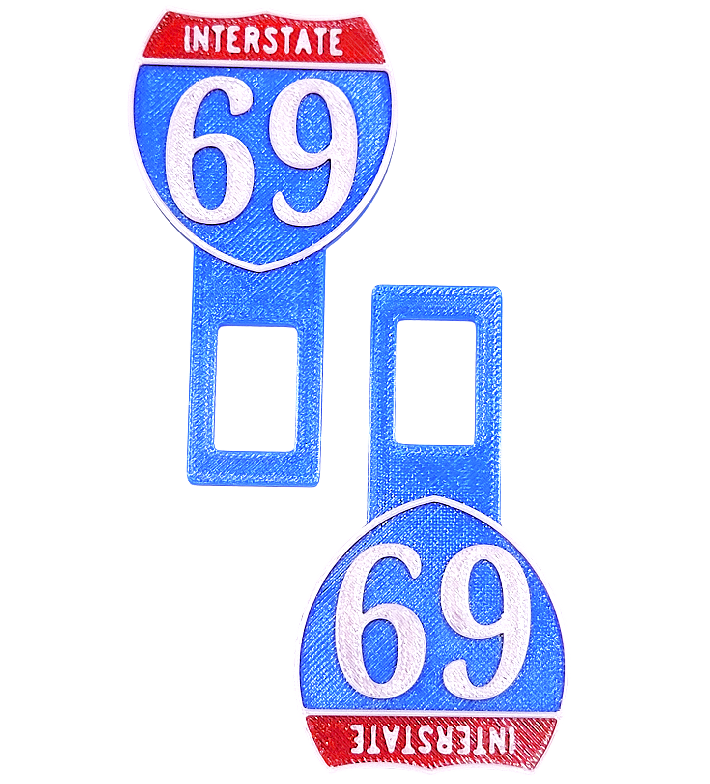Interstate 69 Seatbelt Silencer Universal Fit- 2 Pack