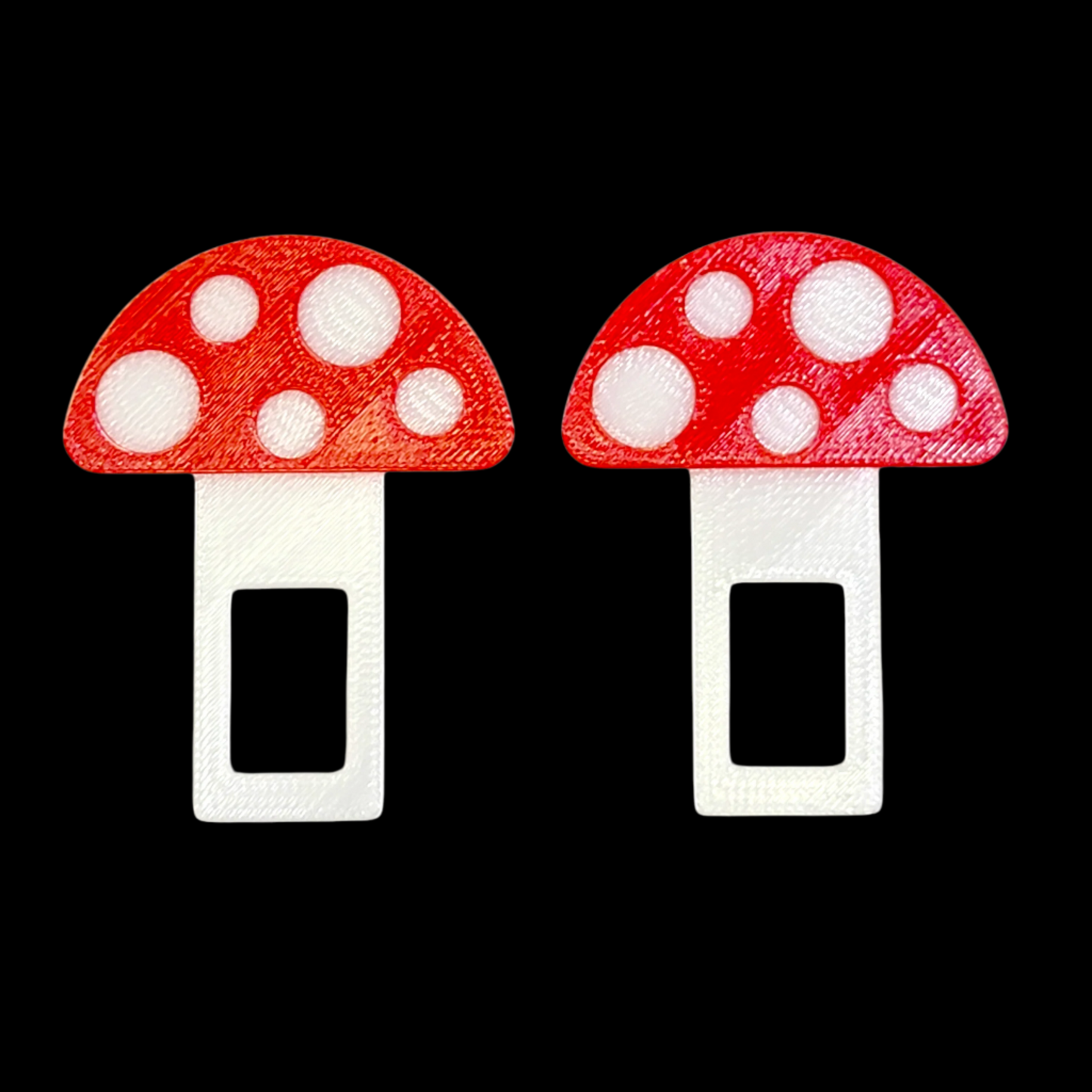 Mushroom Seatbelt Silencer Universal Fit- 2 Pack
