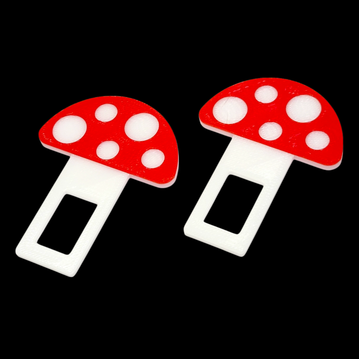 Mushroom Seatbelt Silencer Universal Fit- 2 Pack