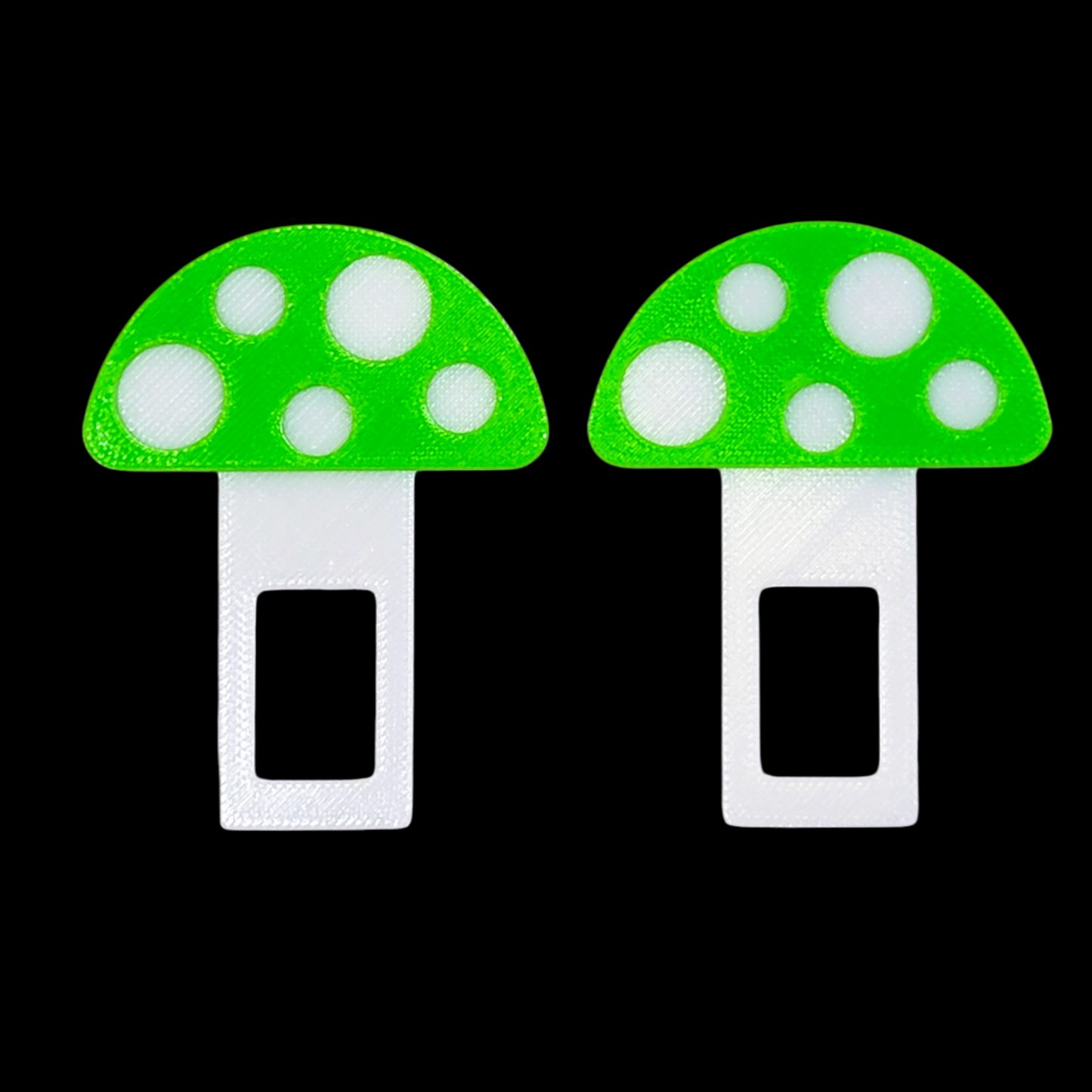 Mushroom Seatbelt Silencer Universal Fit- 2 Pack