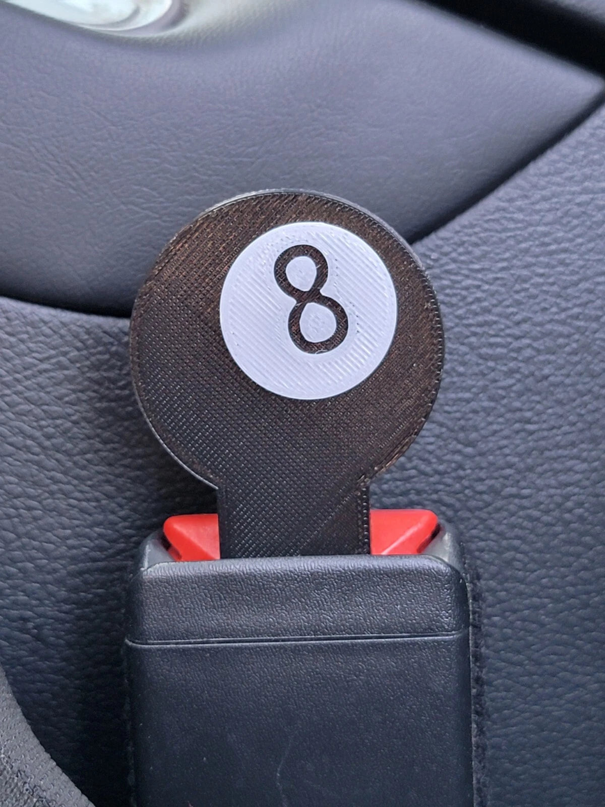 8 Ball Seatbelt Silencer Universal Fit- 2 Pack