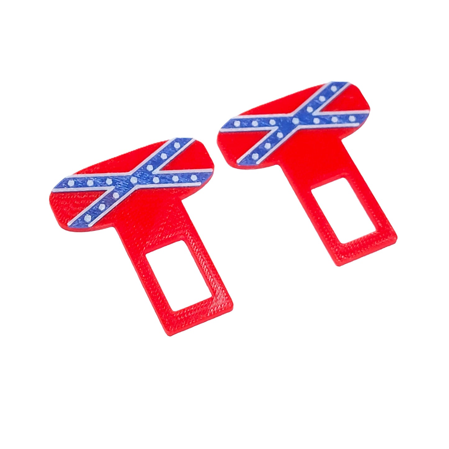 Confederate Flag Seatbelt Silencer Universal fit- 2 Pack
